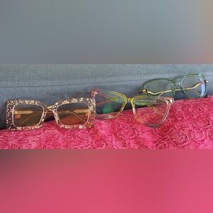 Stylish Transparent Square Glasses